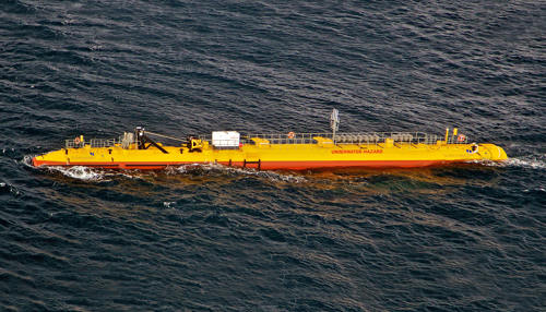 2MW浮式潮汐渦輪機的發(fā)電量達到了創(chuàng)紀錄的水平