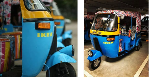 光伏人力車 - 宜家開放給印度市場