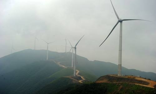 湖南電網(wǎng)風(fēng)電電力和日電量雙創(chuàng)新高