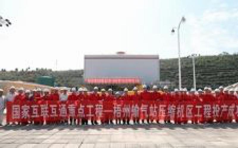 梧州壓氣站整體投運