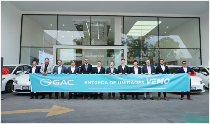廣汽國(guó)際向墨西哥VEMO交付400臺(tái)新能源車