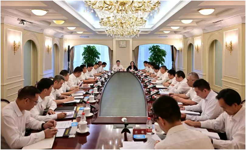 中國大唐領導會見中國能建首席科學家