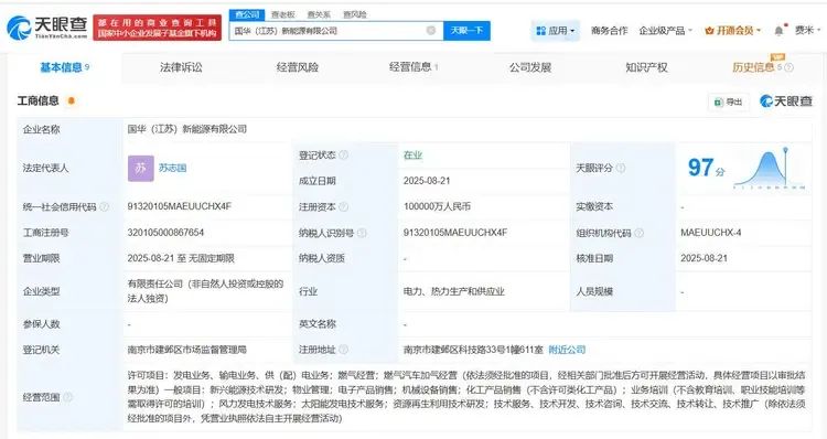 國家能源集團新公司成立！
