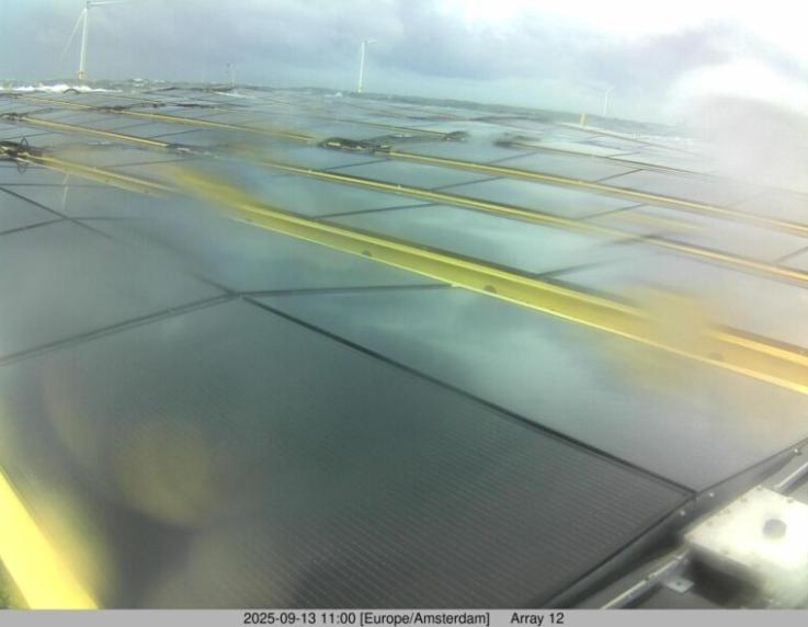 荷蘭Nymphaea Aurora海上太陽能發電場成功抵御強風
