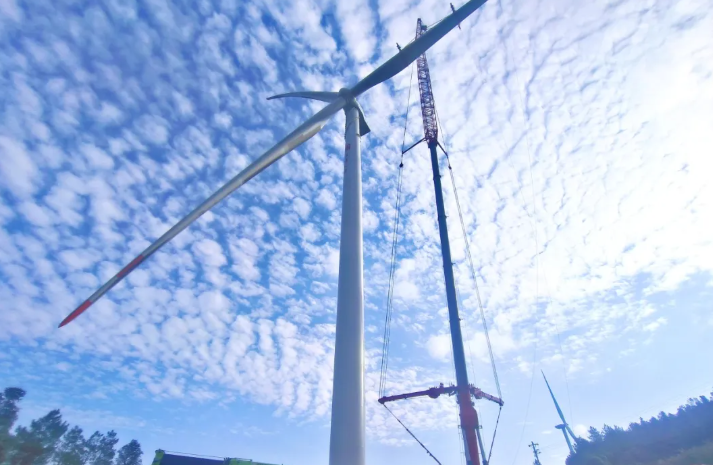 重慶南川坪上風(fēng)電項(xiàng)目完成首臺風(fēng)機(jī)基礎(chǔ)澆筑