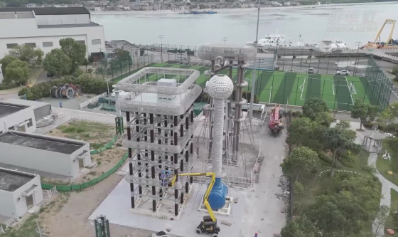 國網浙江舟山供電公司建成640千伏直流電纜試驗平臺