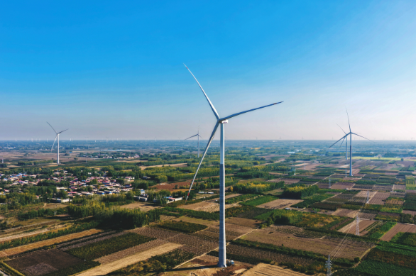 河北廣宗雙安風電場全容量并網