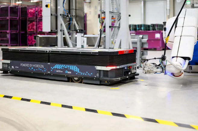 寶馬萊比錫工廠以氫燃料電池驅(qū)動(dòng)130臺(tái)AGV車隊(duì)