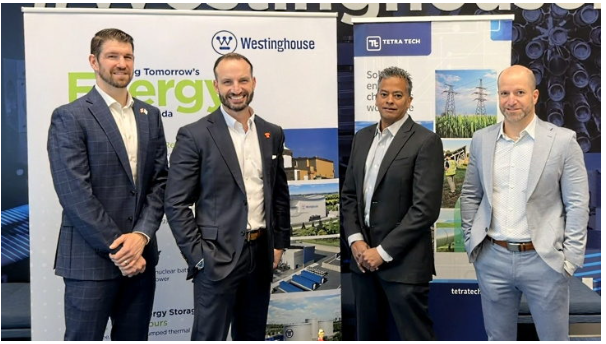西屋公司與Tetra Tech達成核電項目合作，共同推進加拿大清潔能源發展