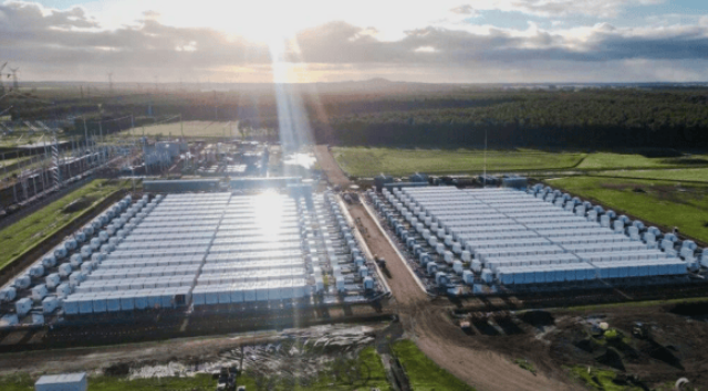 Origin Energy在澳大利亞維多利亞州Mortlake的300兆瓦/650兆瓦時構網型電池儲能系統開始調試