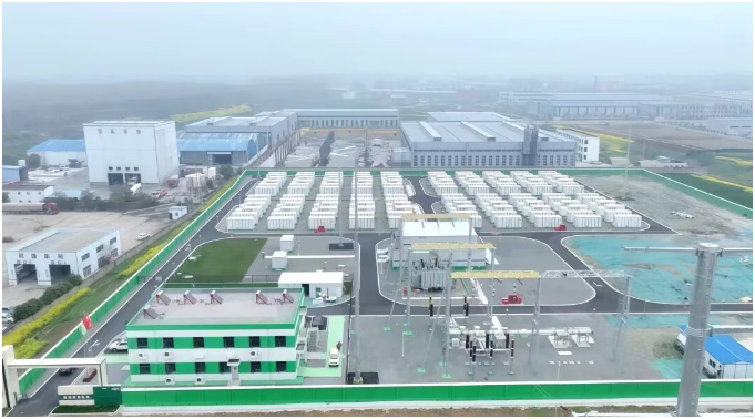 總投資7.6億元！河南最大電網(wǎng)側(cè)儲能電站投運